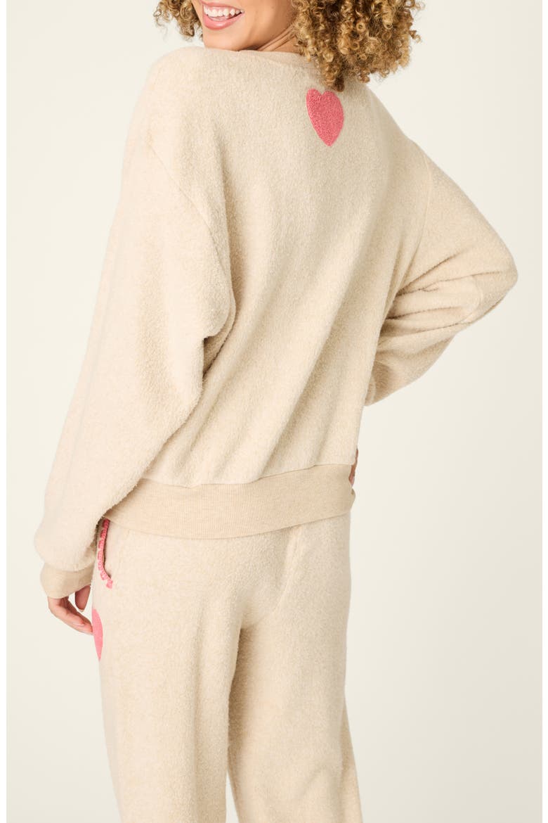 For the Mamas Cotton Blend Sweatshirt, Alternate, color, LIGHT OATMEAL