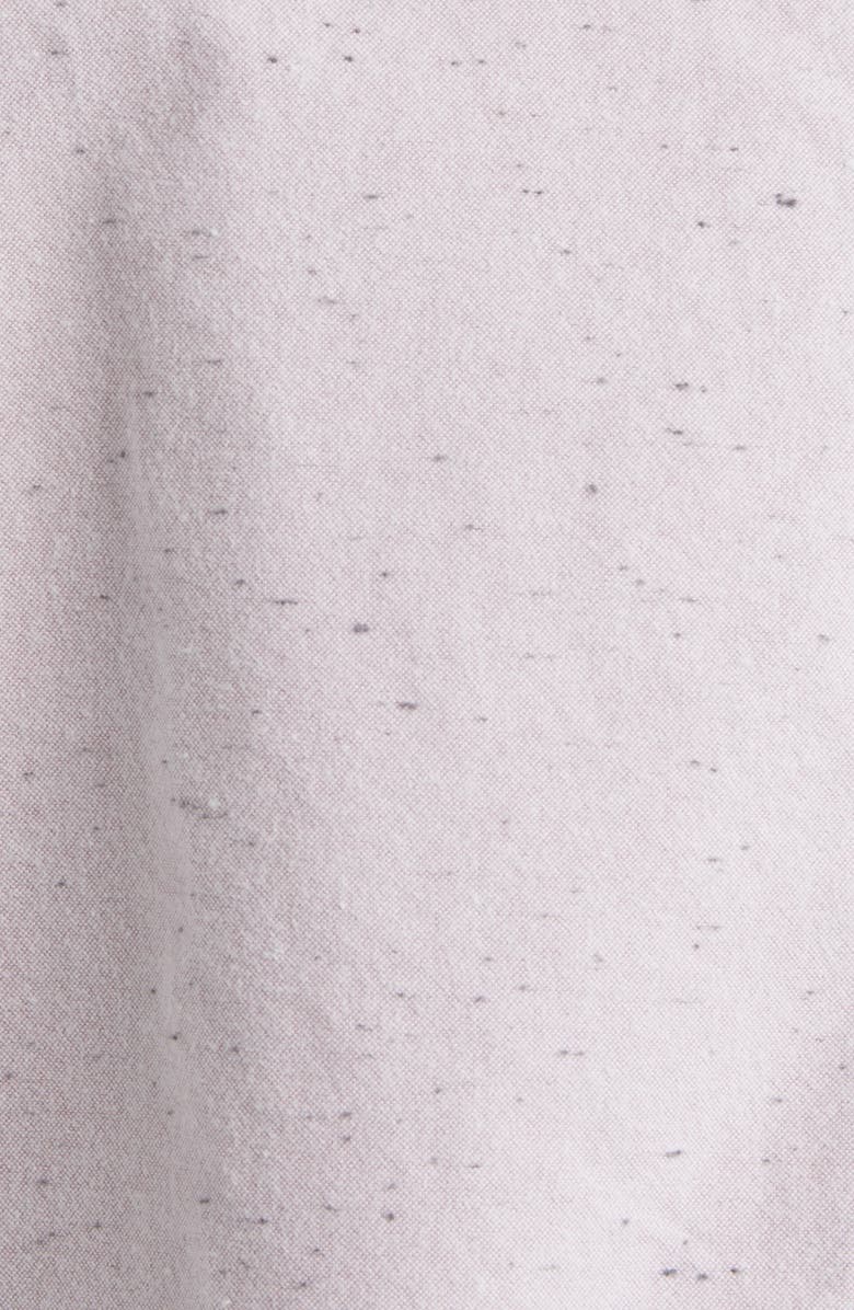 AllSaints Childers Relaxed Fit Organic Cotton Button-Up Shirt, Alternate, color, Ash Pink