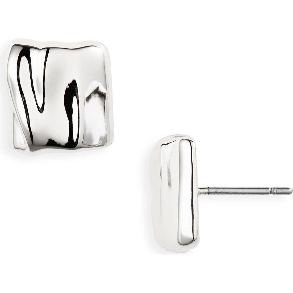 Jenny Bird Mini Sundra Stud Earrings In White