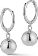 GLAZE JEWELRY Ball Charm Huggies