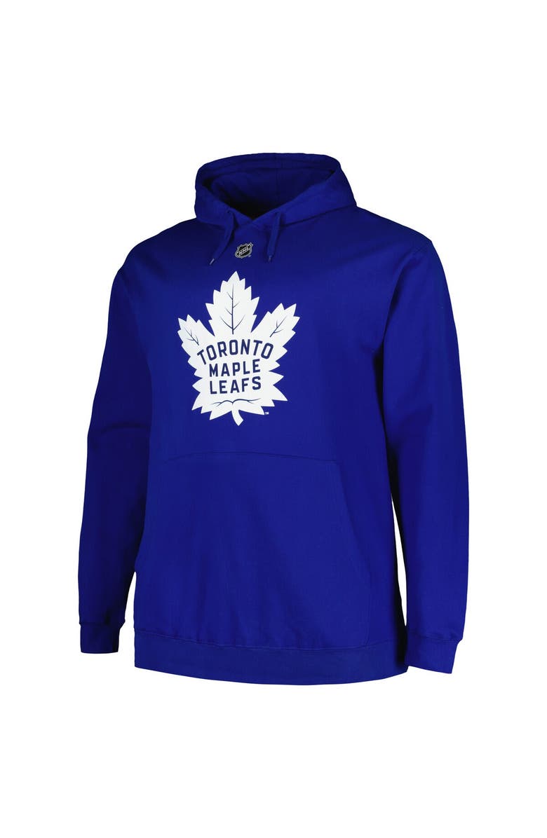 PROFILE Men's Profile Auston Matthews Blue Toronto Maple Leafs Big & Tall Name & Number Pullover Hoodie, Alternate, color, Blue