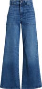 FRAME Modern Pocket High Waist Wide Leg Jeans