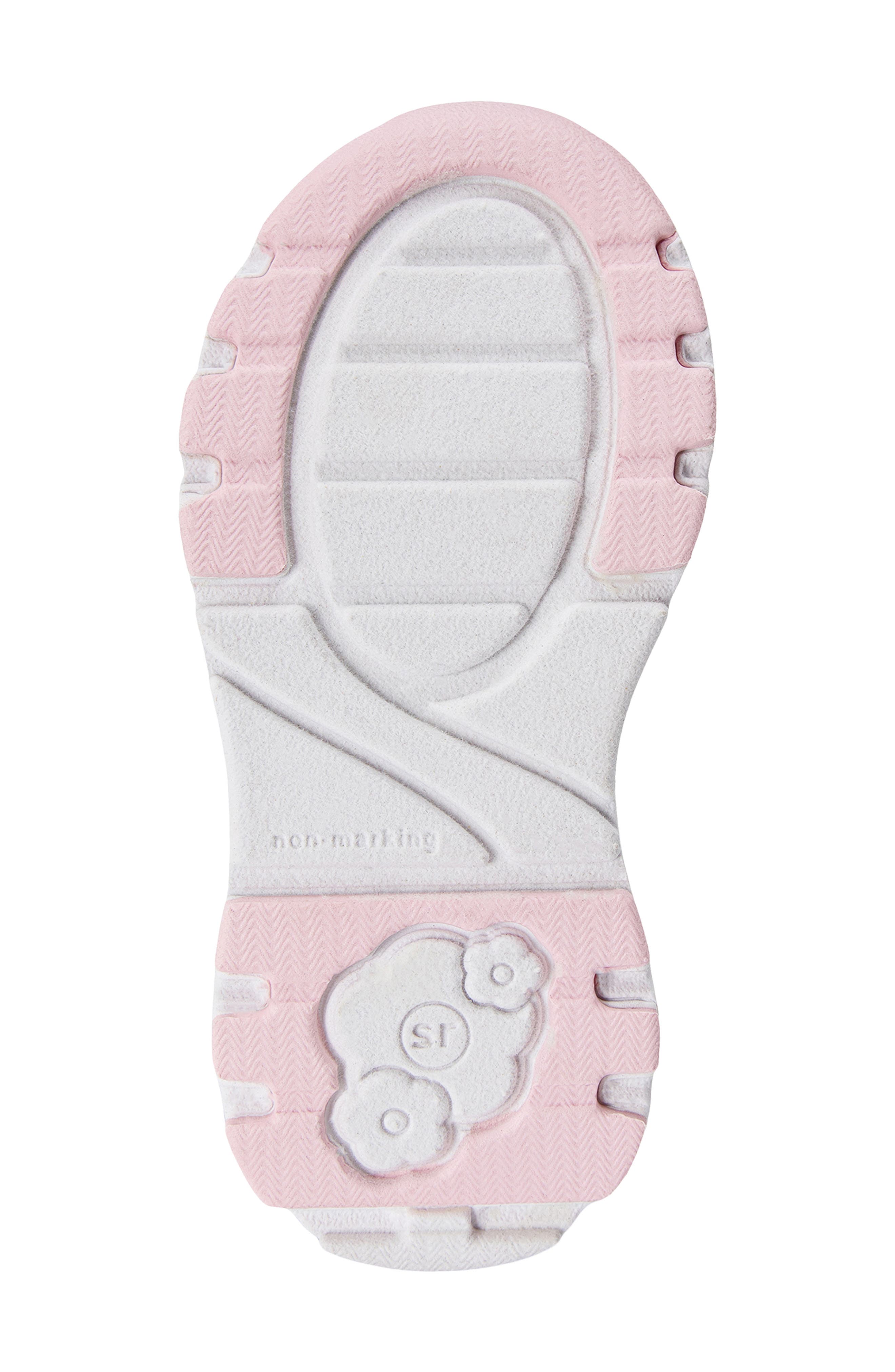 Stride Rite Kids' Light Up Flora Sneaker, Alternate, color, Blush