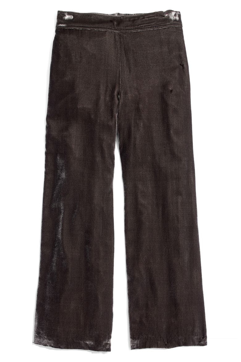 Velvet Pants, Alternate, color, DARK METAL