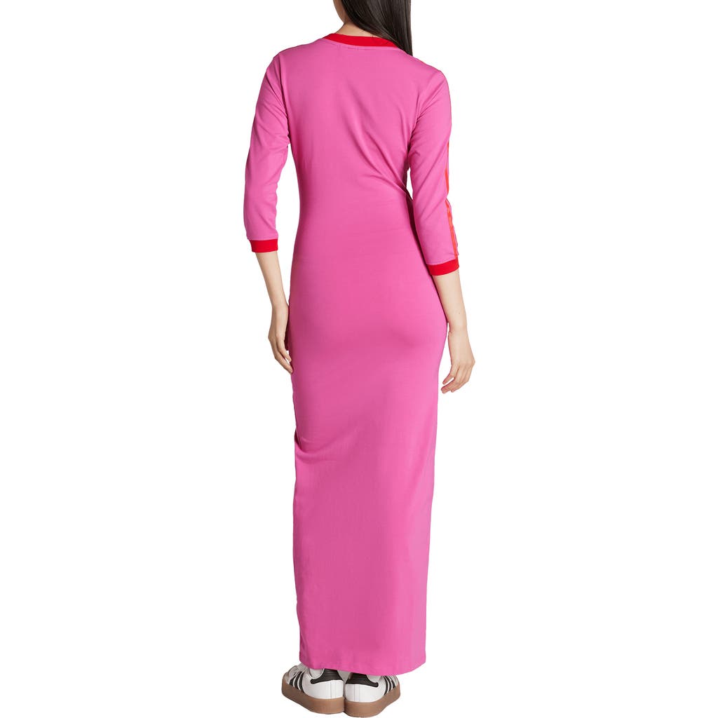 Adidas Originals Adicolor Classics 3-stripes Maxi Dress In Multi