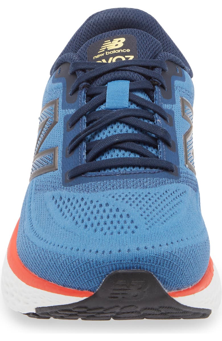 New Balance Evoz Sneaker, Alternate, color, Sea Stone/ Nb Navy