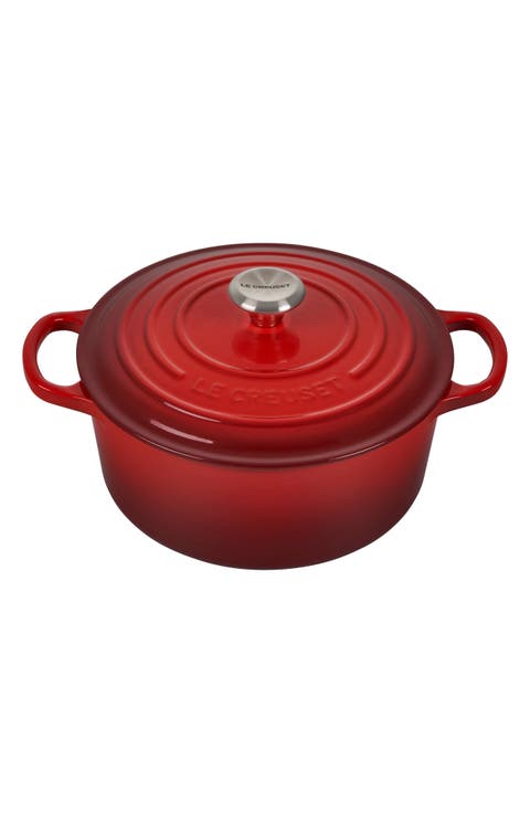 3 1/2-Quart Signature Round Enamel Cast Iron French/Dutch Oven