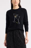 Caslon® Intarsia Wool & Cashmere Sweater