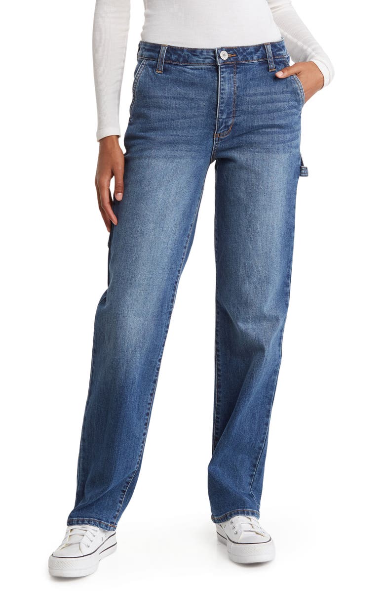 Allison Ultra High Waist Straight Leg Jeans