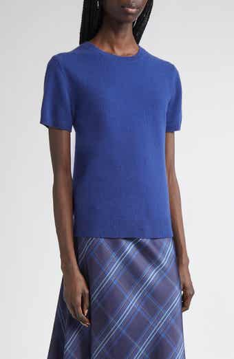 Vince Short Sleeve Wool & Cashmere Sweater