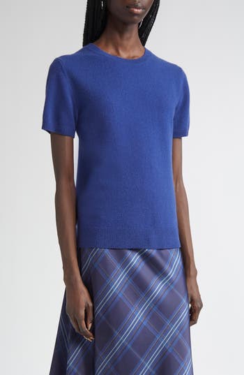 Vince Short Sleeve Wool & Cashmere Sweater