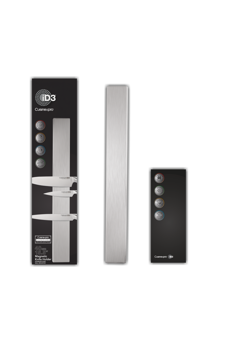 Cuisine::pro<sup
®</sup
iD3<sup
®</sup
Magnetic Knife Holder 15.5", Alternate, color, Silver