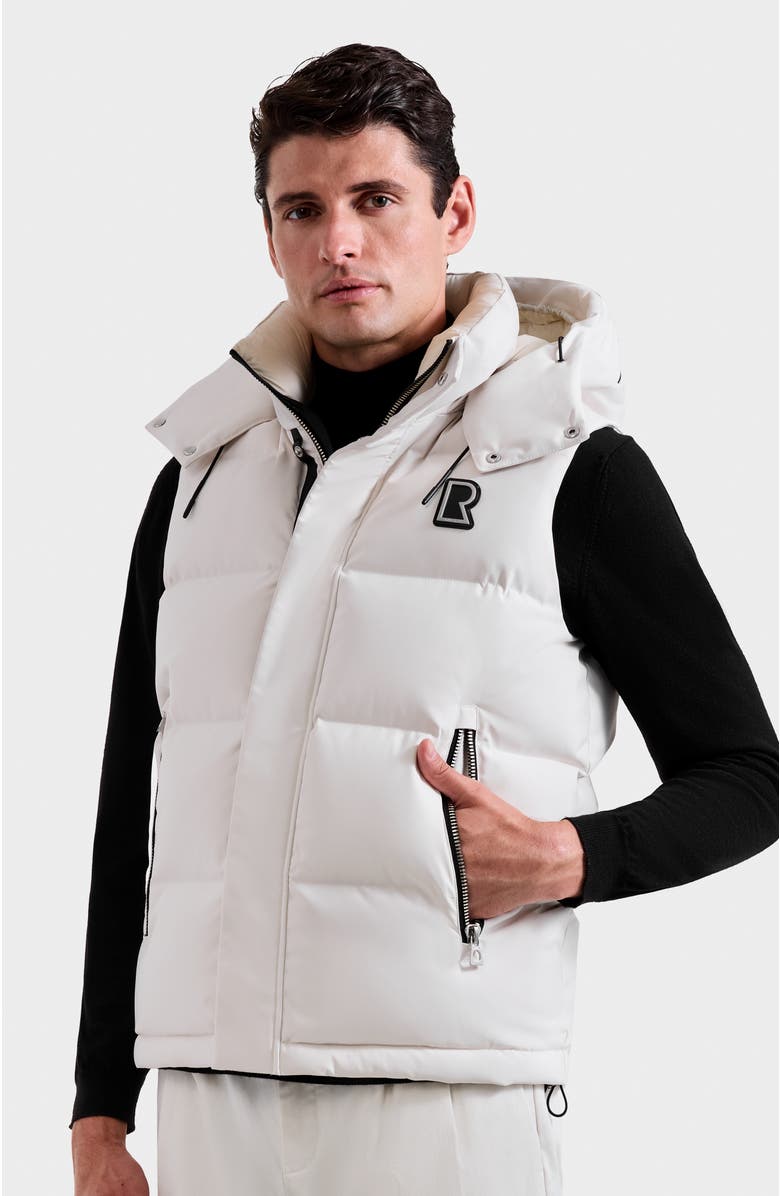 Rudsak Ren Heritage Down Puffer Vest, Alternate, color, Vanilla