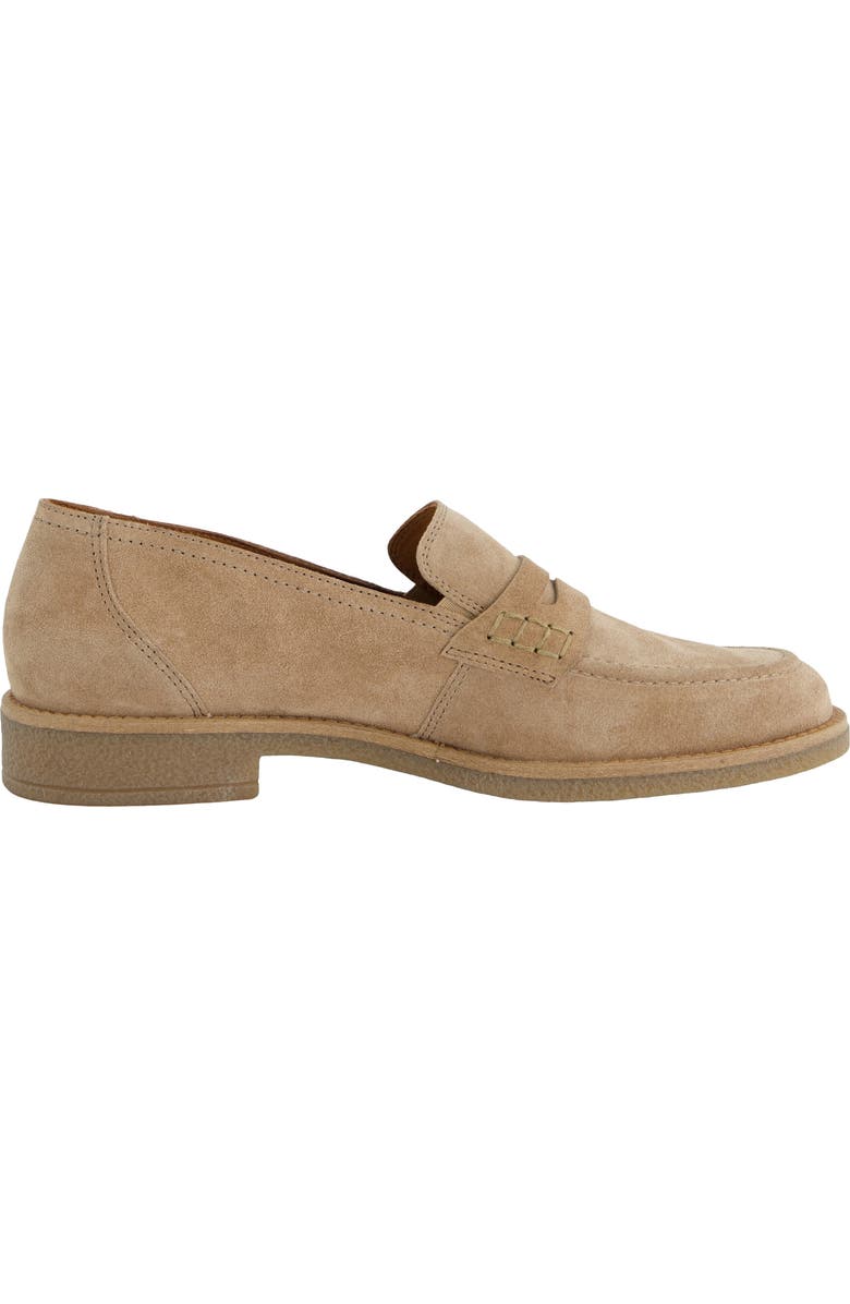 Paul Green Cohen Penny Loafer, Alternate, color, Almond Soft Suede
