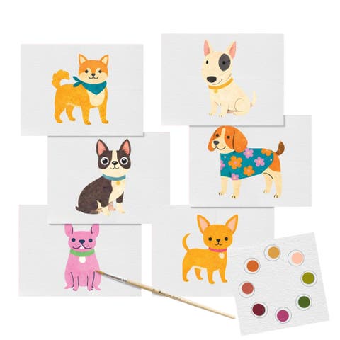 Super Pups Watercolor Postcard Kit