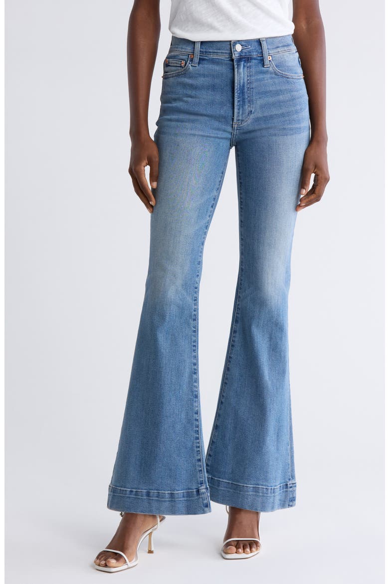 Kinsley Flare Jeans, Main, color, ESSAY