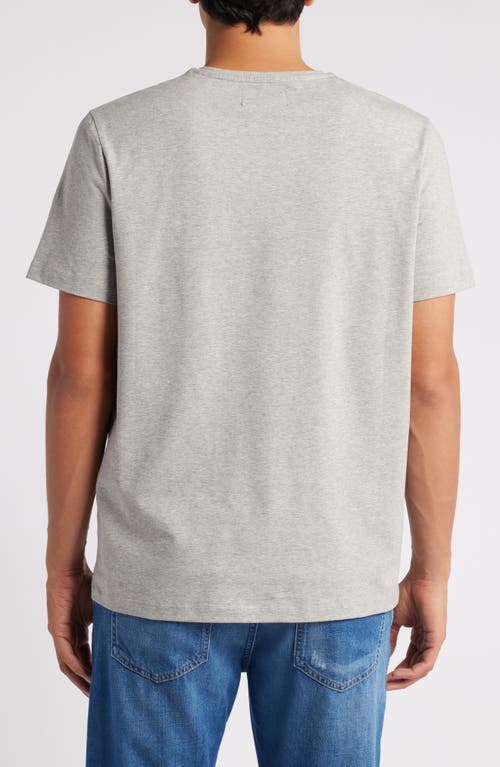 7 For All Mankind Luxe Performance T-shirt In Grey Melange
