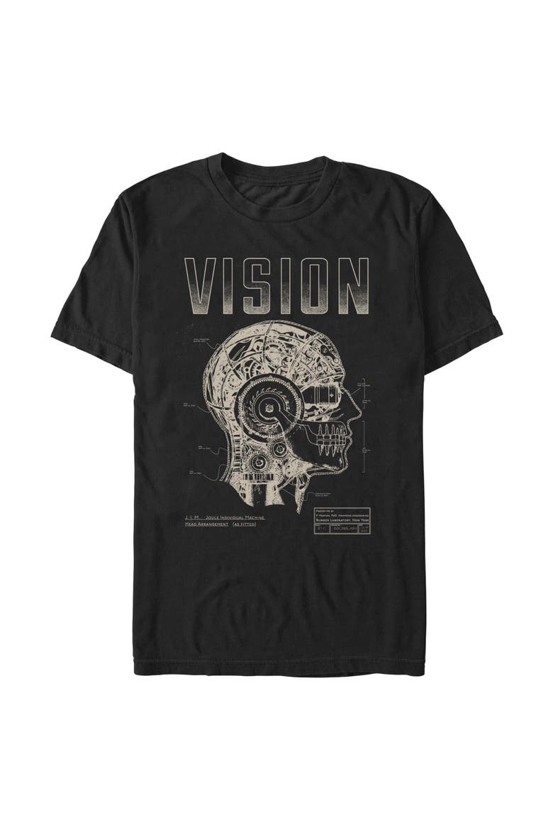 Men's Schematics Prototype Short Sleeve T-Shirt, Main, color, Black