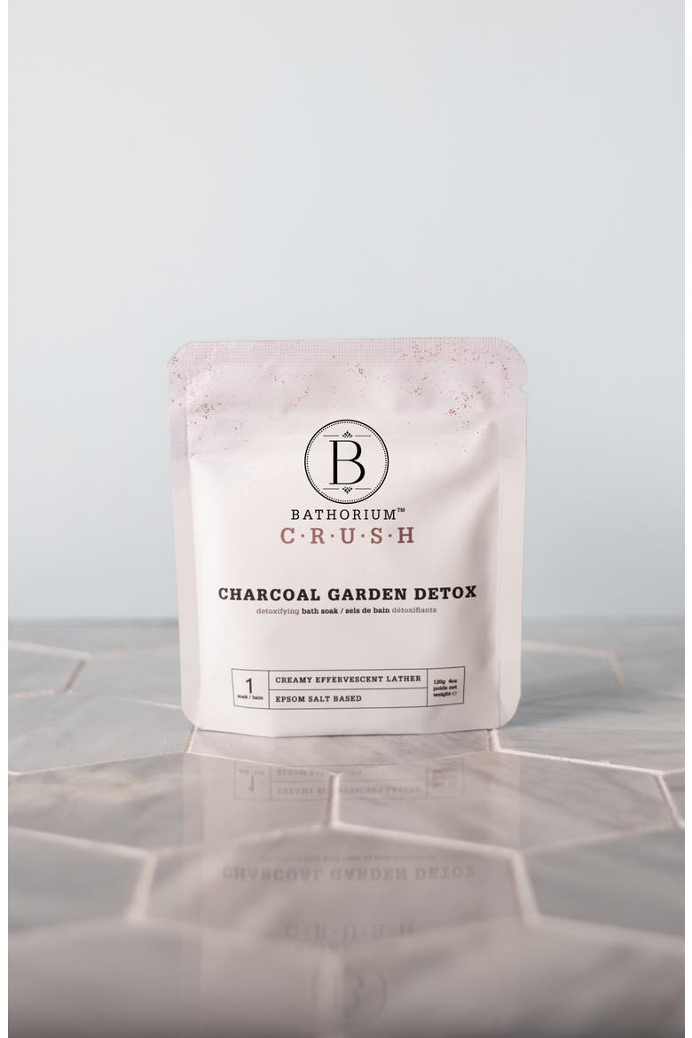 Charcoal Garden Detox Crush Bath Soak, Alternate, color, NO COLOR