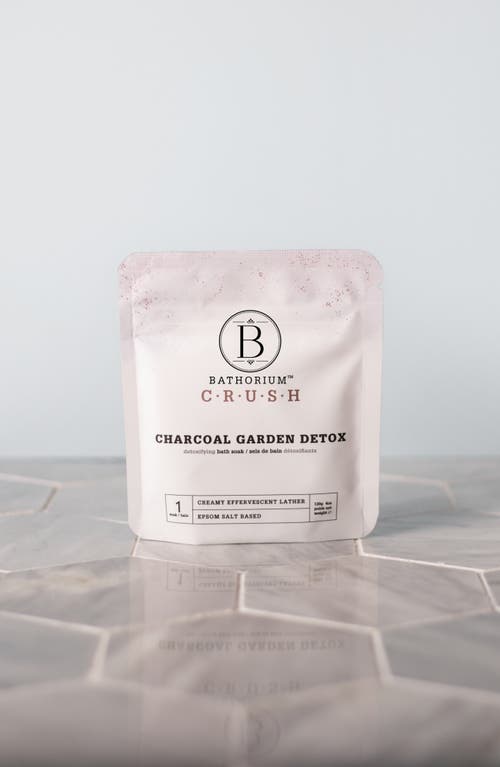 Bathorium Charcoal Garden Detox Crush Bath Soak In No Color