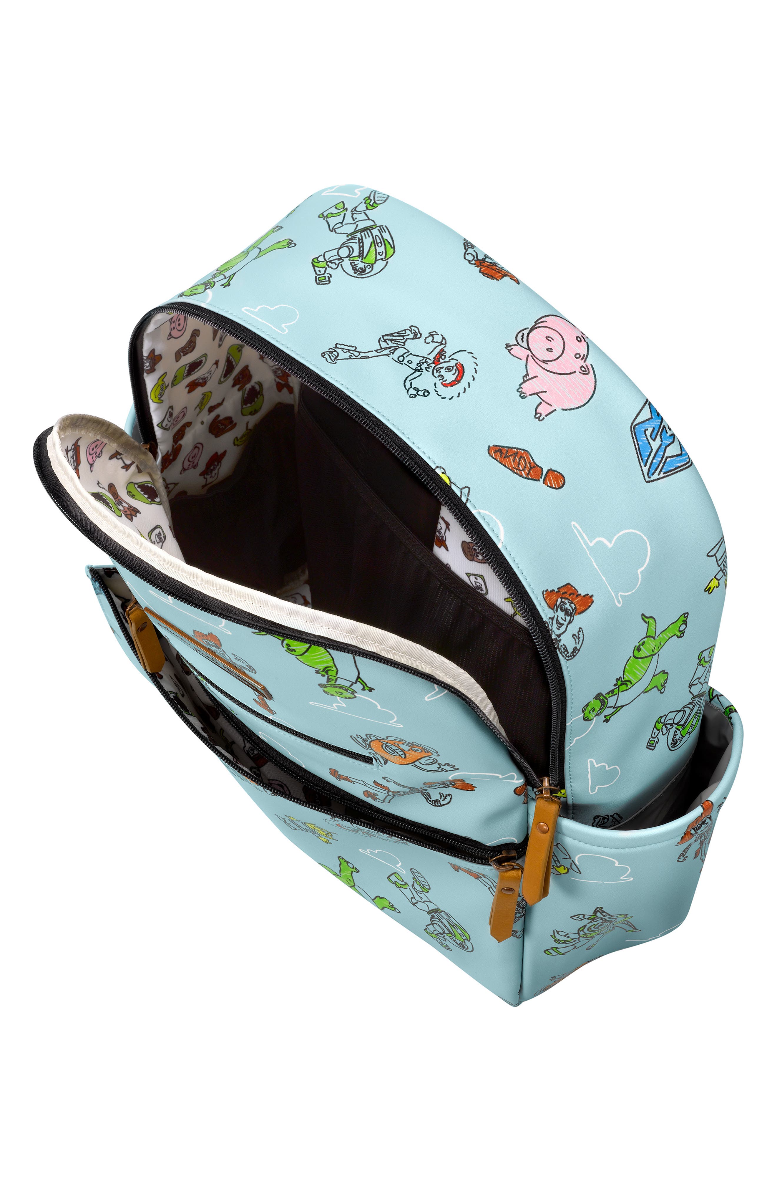 Petunia Pickle Bottom x Disney Little Mermaid Ace Diaper Bag Backpack, Alternate, color, 