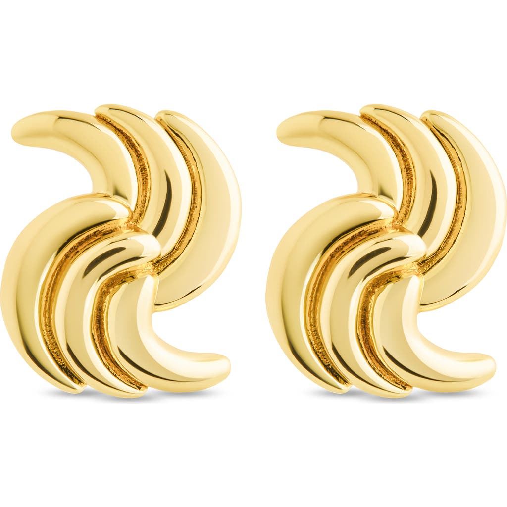 Sterling Forever Leni Twisted Statement Stud Earrings