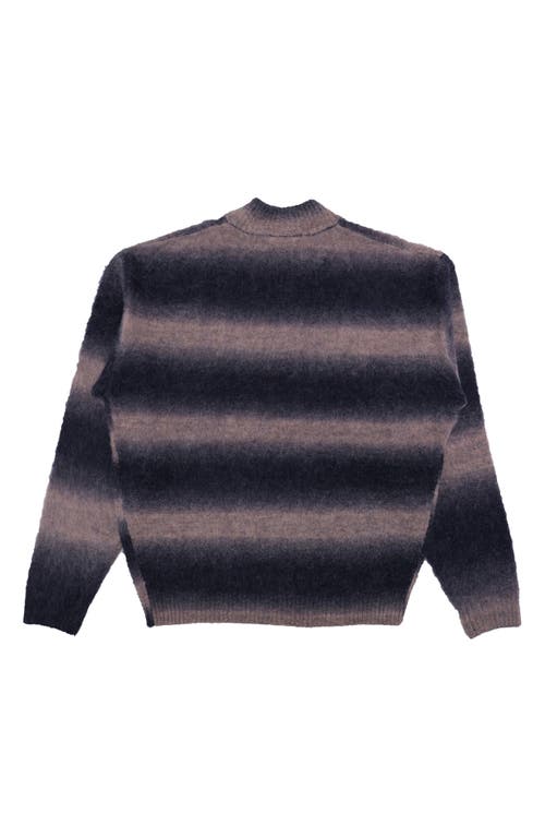 Students Cole Mohair Mock Neck Sweater In Brown