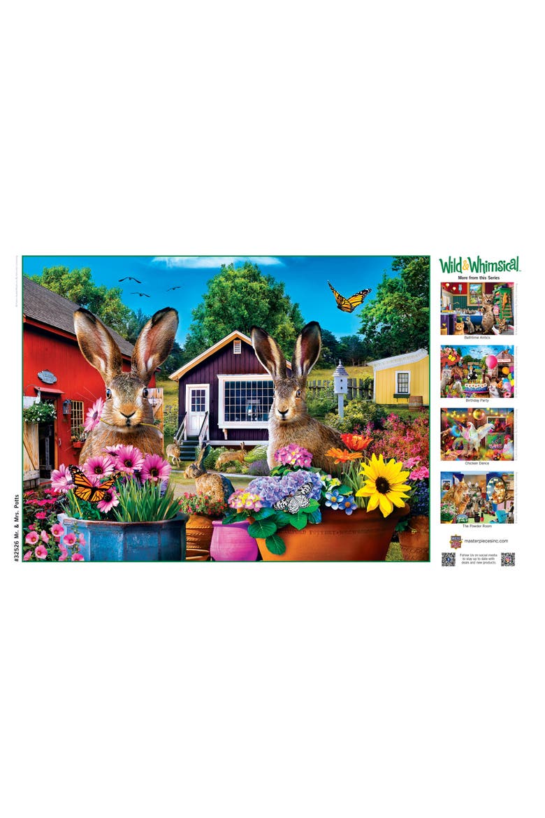 Mr. & Mrs. Potts 300 Piece Jigsaw Puzzle, Alternate, color, Multicolor