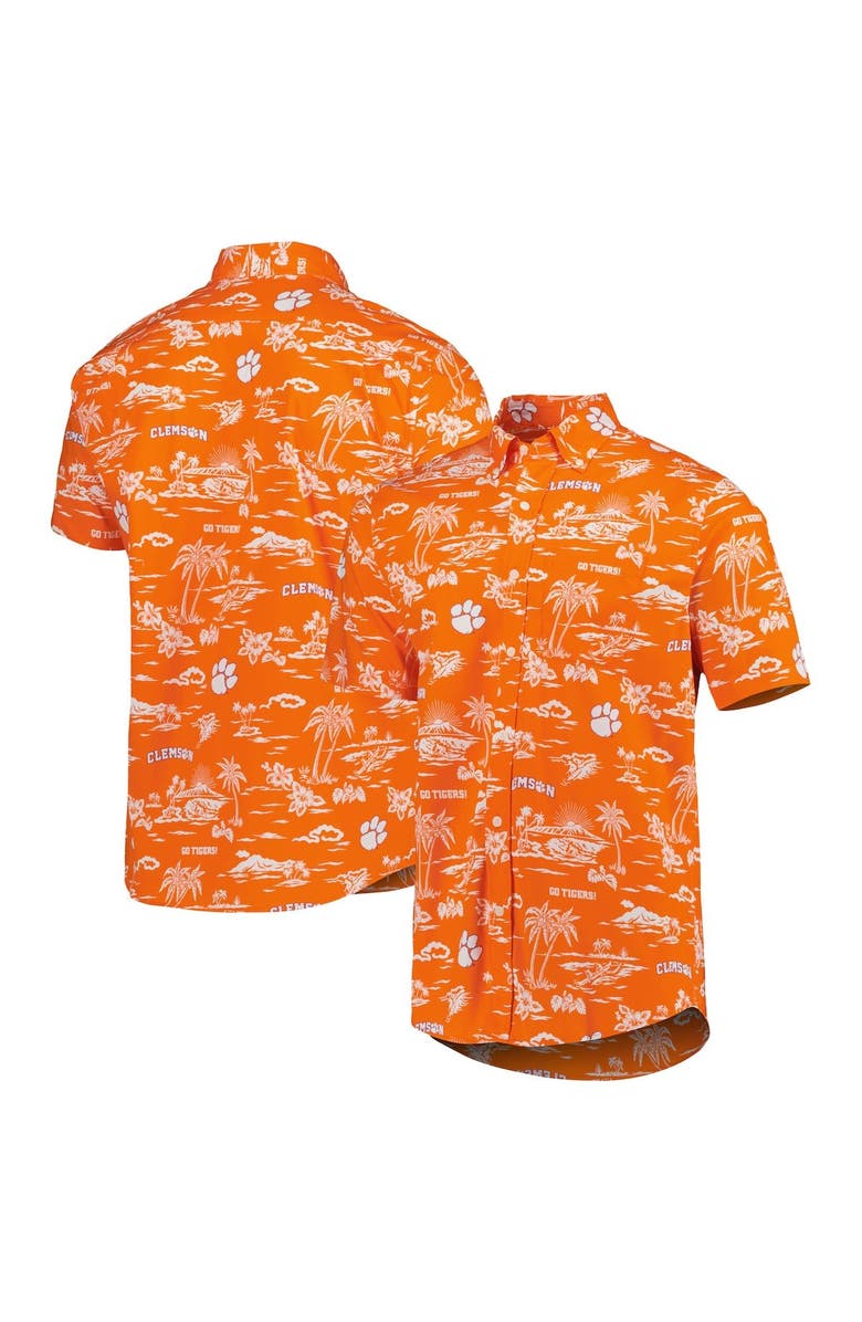 Reyn Spooner Men's Reyn Spooner Orange Clemson Tigers Classic Button-Down Shirt, Main, color, Orange