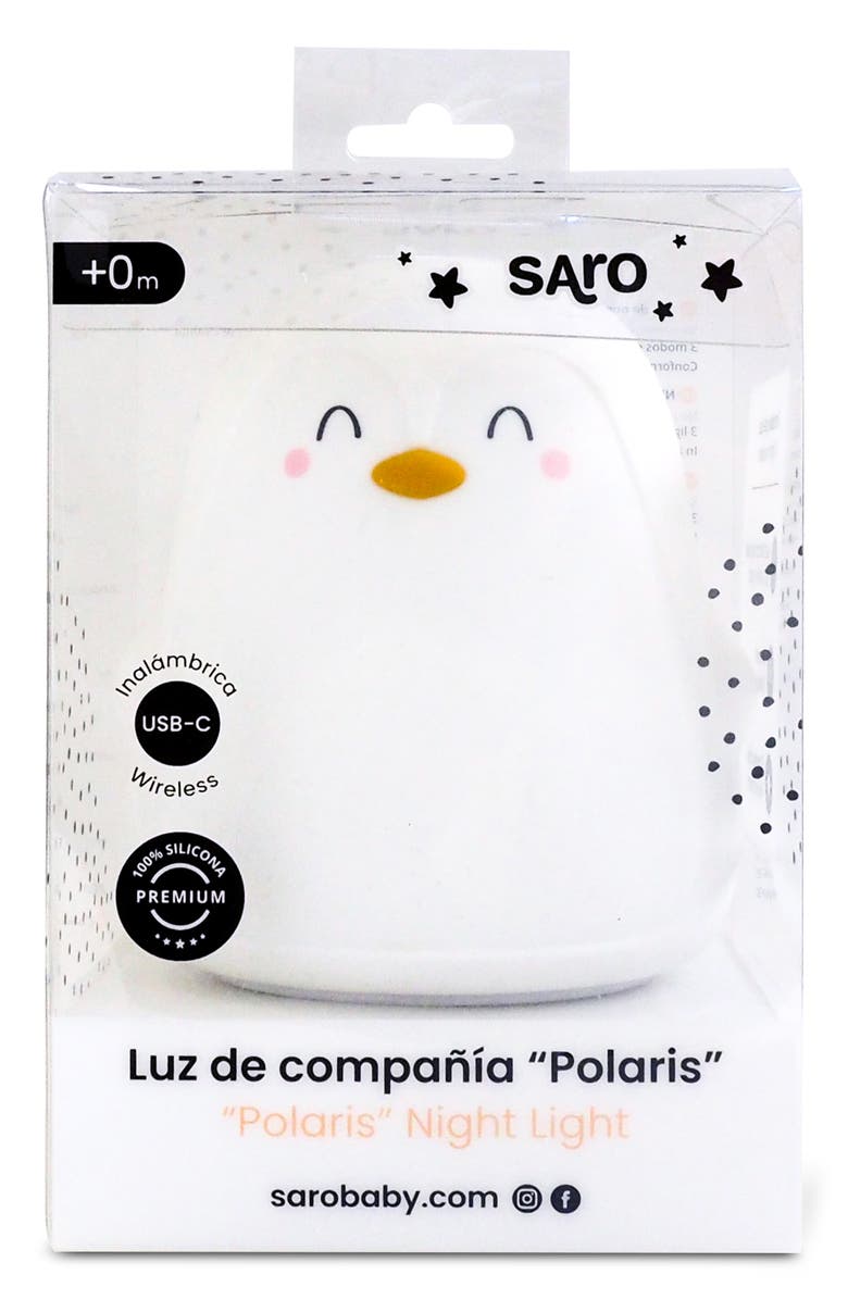 KALENCOM Polaris Silicone Night Light, Alternate, color, White