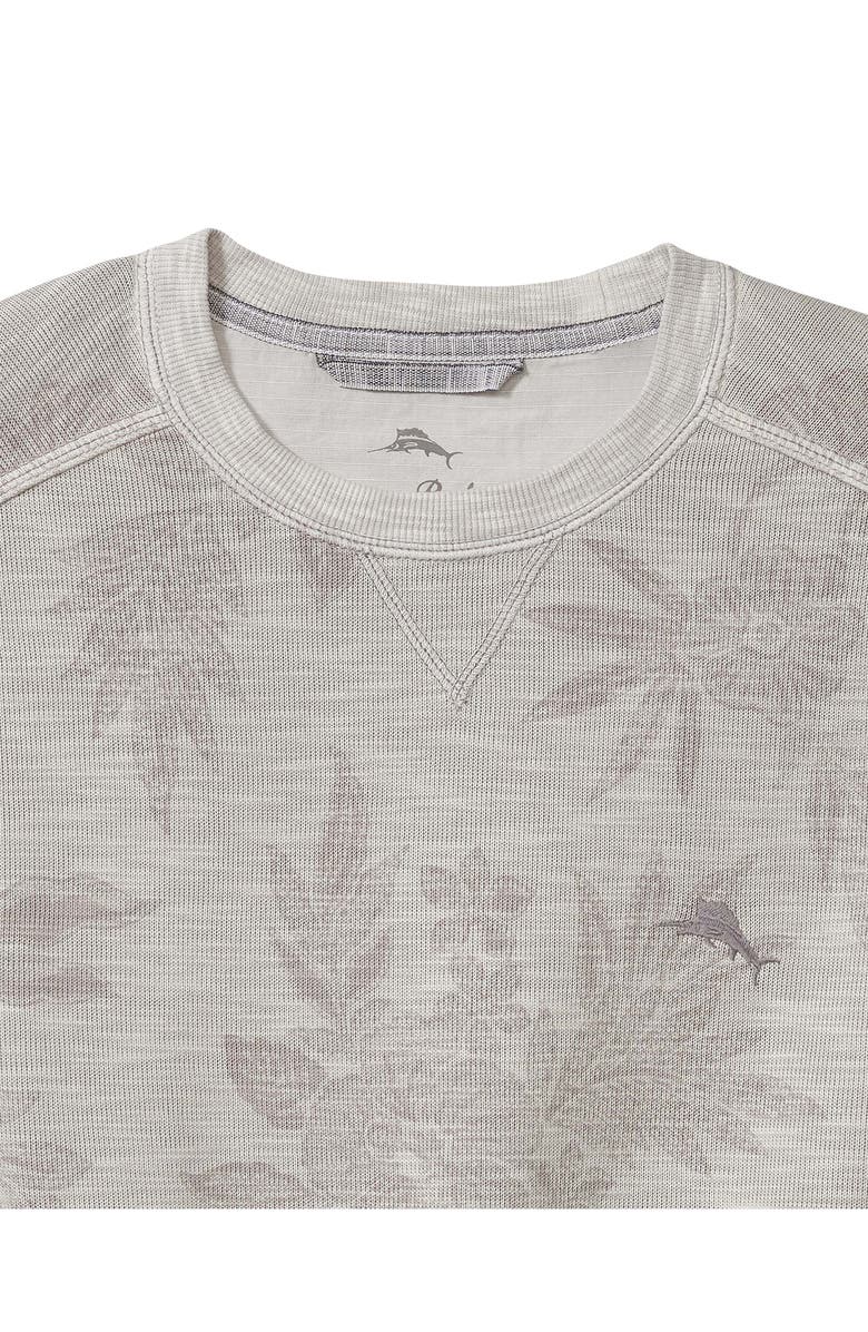 Tommy Bahama Tobago Bay Blooms Floral Sweatshirt, Alternate, color, Featherstone