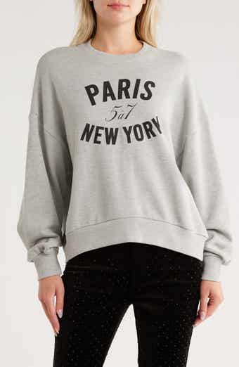 Cinq à Sept Paris & New York Brandy Sweatshirt
