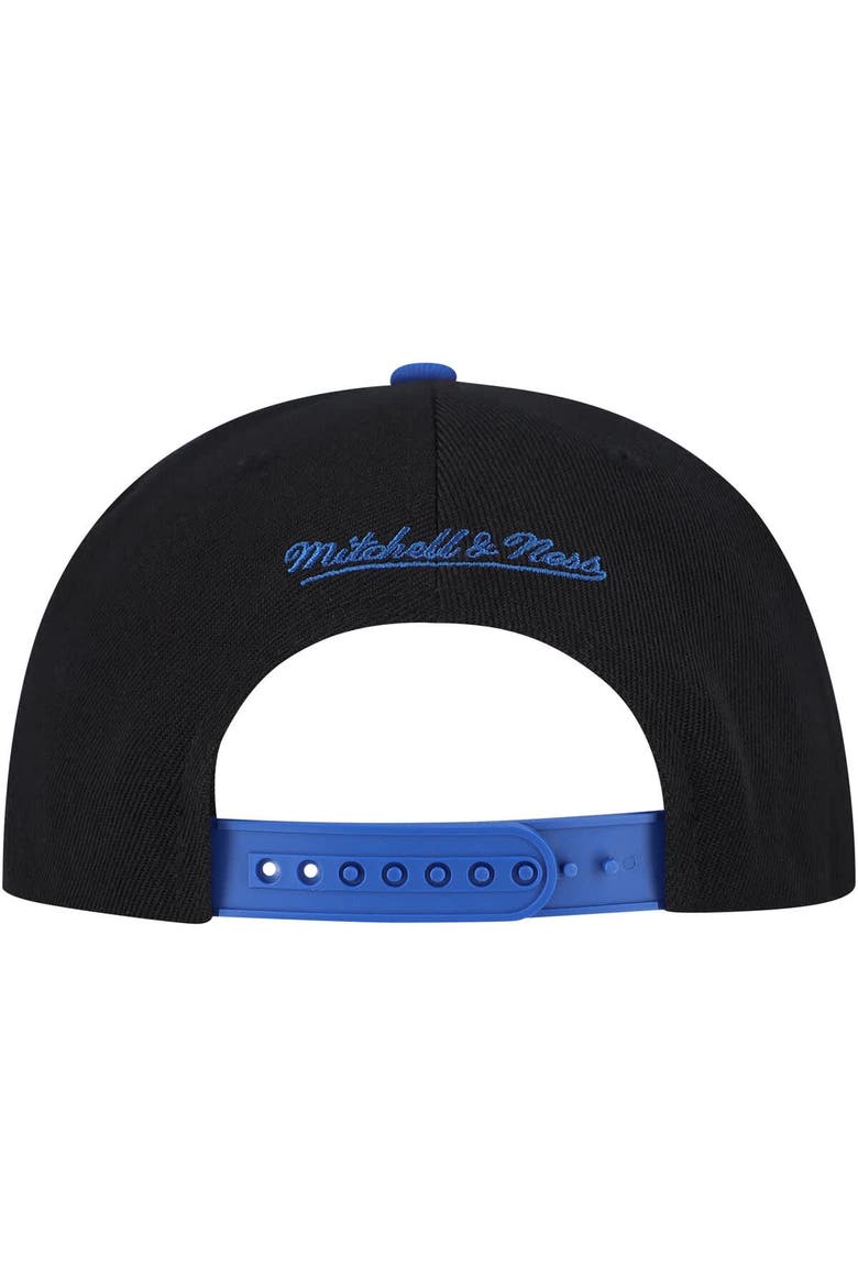 Men's Mitchell & Ness Black Chicago Cubs Rise Up Snapback Hat, Alternate, color, Black