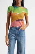 Ulla Johnson Sana Cotton Blend T-Shirt