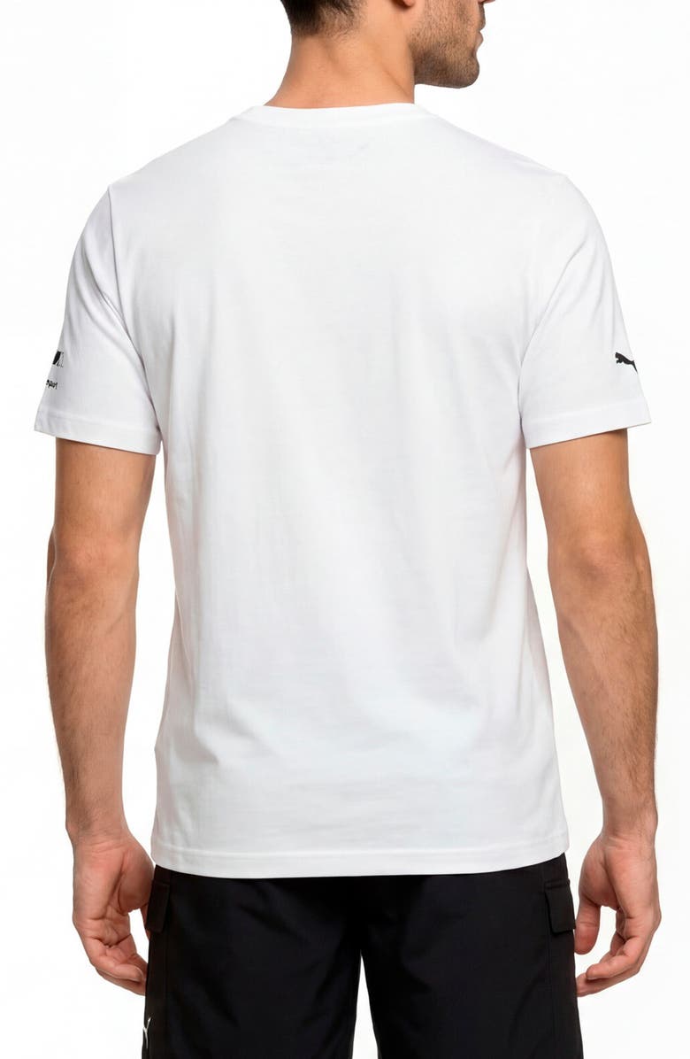 PUMA BMW M Motorsport Cotton Graphic T-Shirt, Alternate, color, Silver Mist
