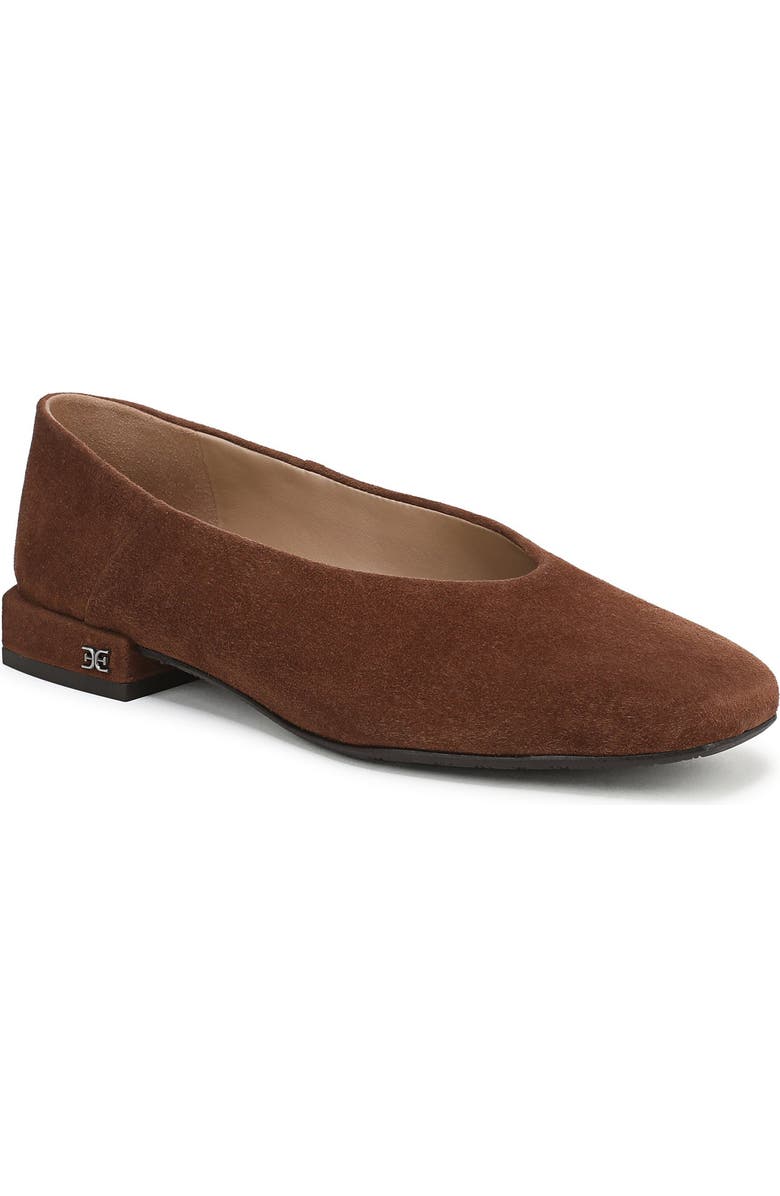 Sam Edelman Kasey Square Toe Pump, Main, color, Dark Terra Toffee