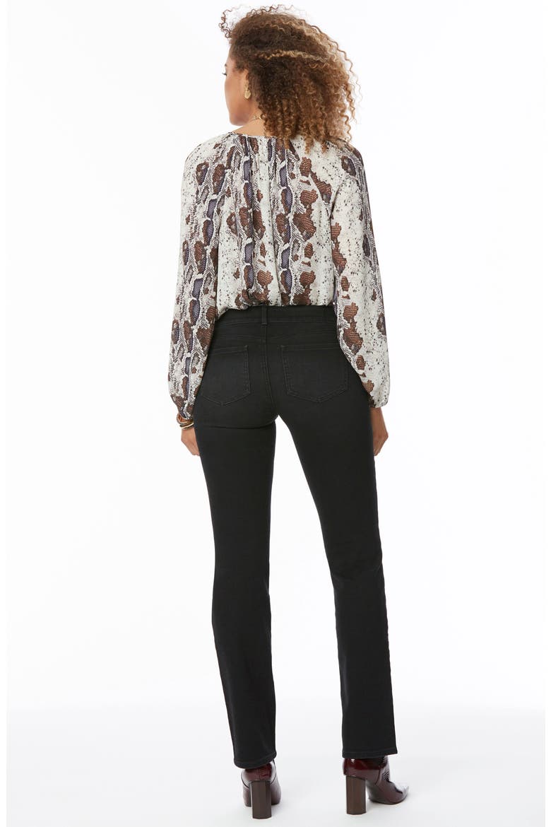 Marilyn Hip Zip Straight Leg Jeans, Alternate, color, GLORY