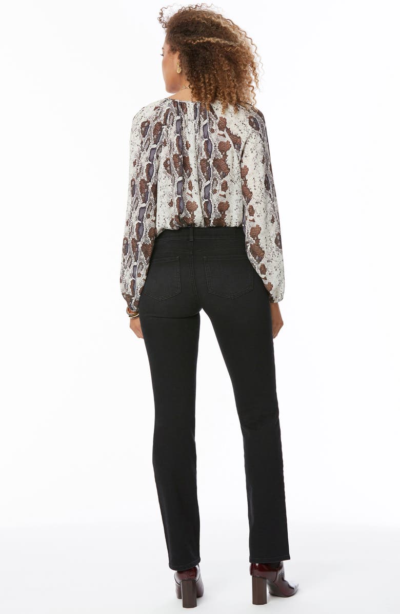 NYDJ Marilyn Hip Zip Straight Leg Jeans, Alternate, color, 