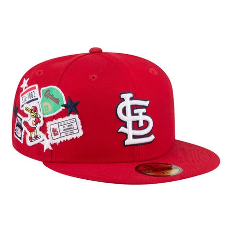 Men's New Era  Red St. Louis Cardinals City Patch 59FIFTY Fitted Hat