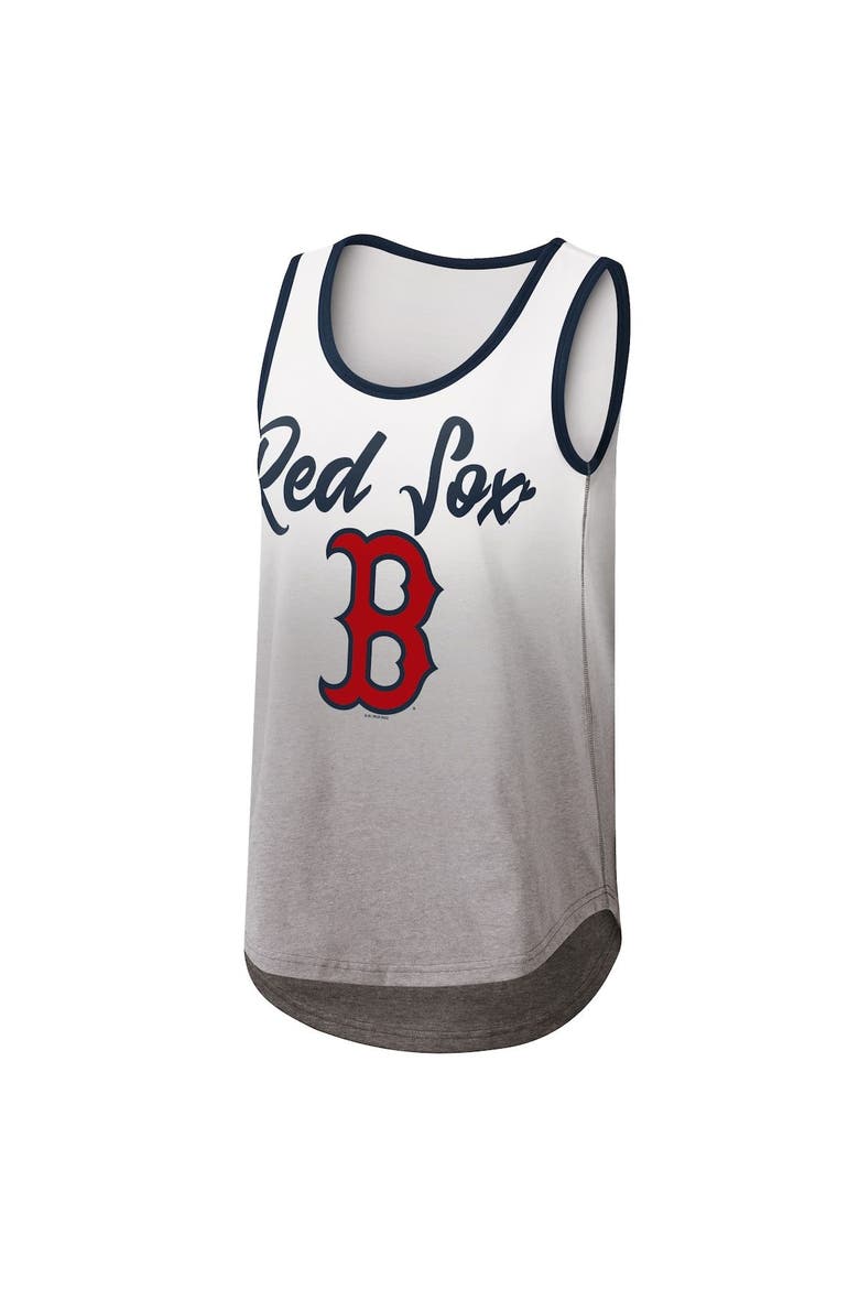 Women's G-III 4Her by Carl Banks White Boston Red Sox Logo Opening Day Tank Top, Alternate, color, White