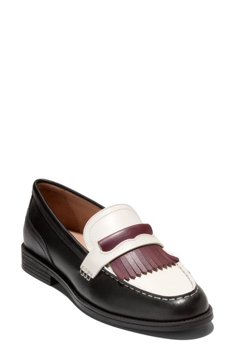 Stassi Kiltie Fringe Loafer (Women)