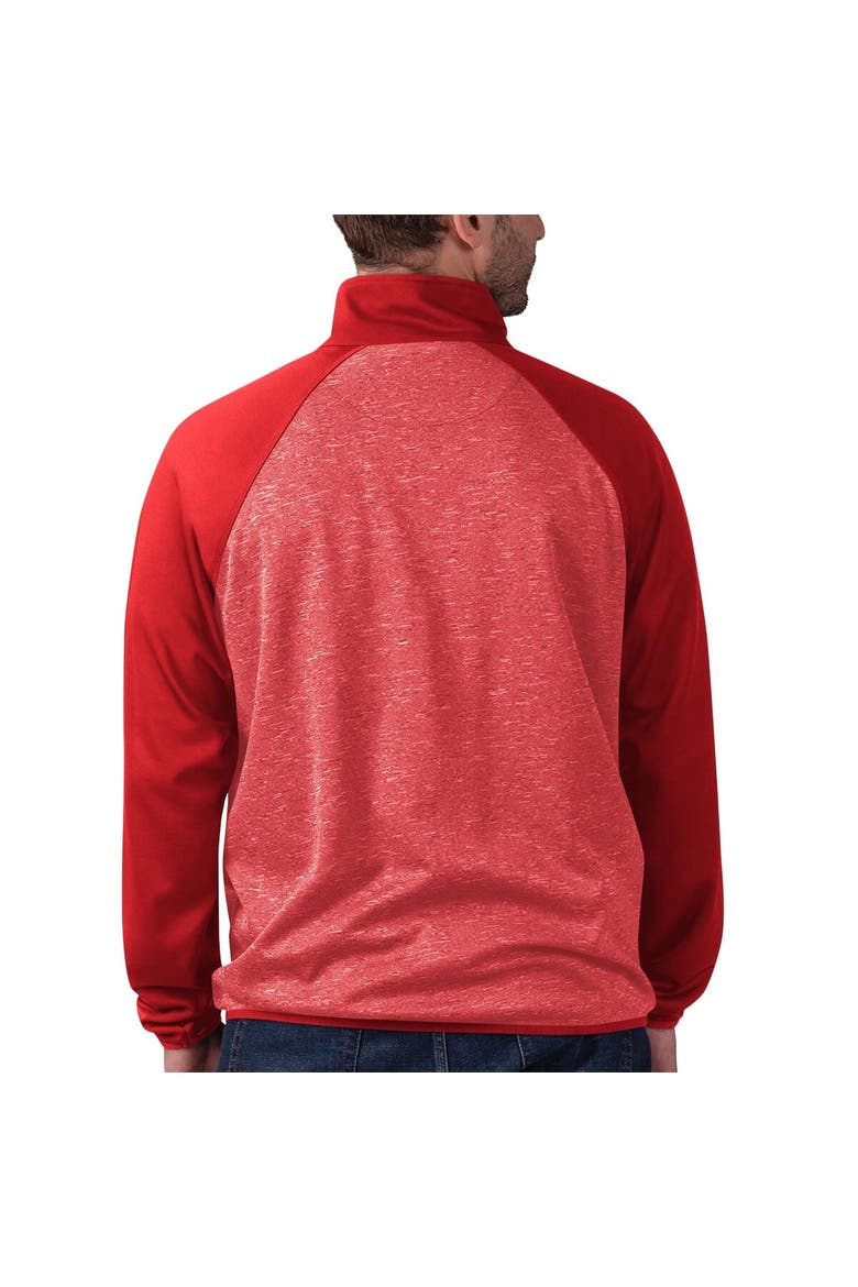 Men's G-III Sports by Carl Banks Red Washington Capitals Runners Raglan Full-Zip Track Jacket, Alternate, color, Red