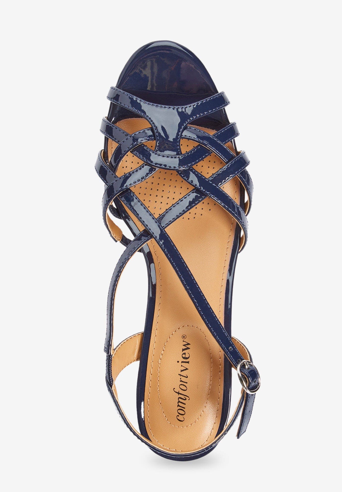 Comfortview The Karson Sling, Alternate, color, Navy