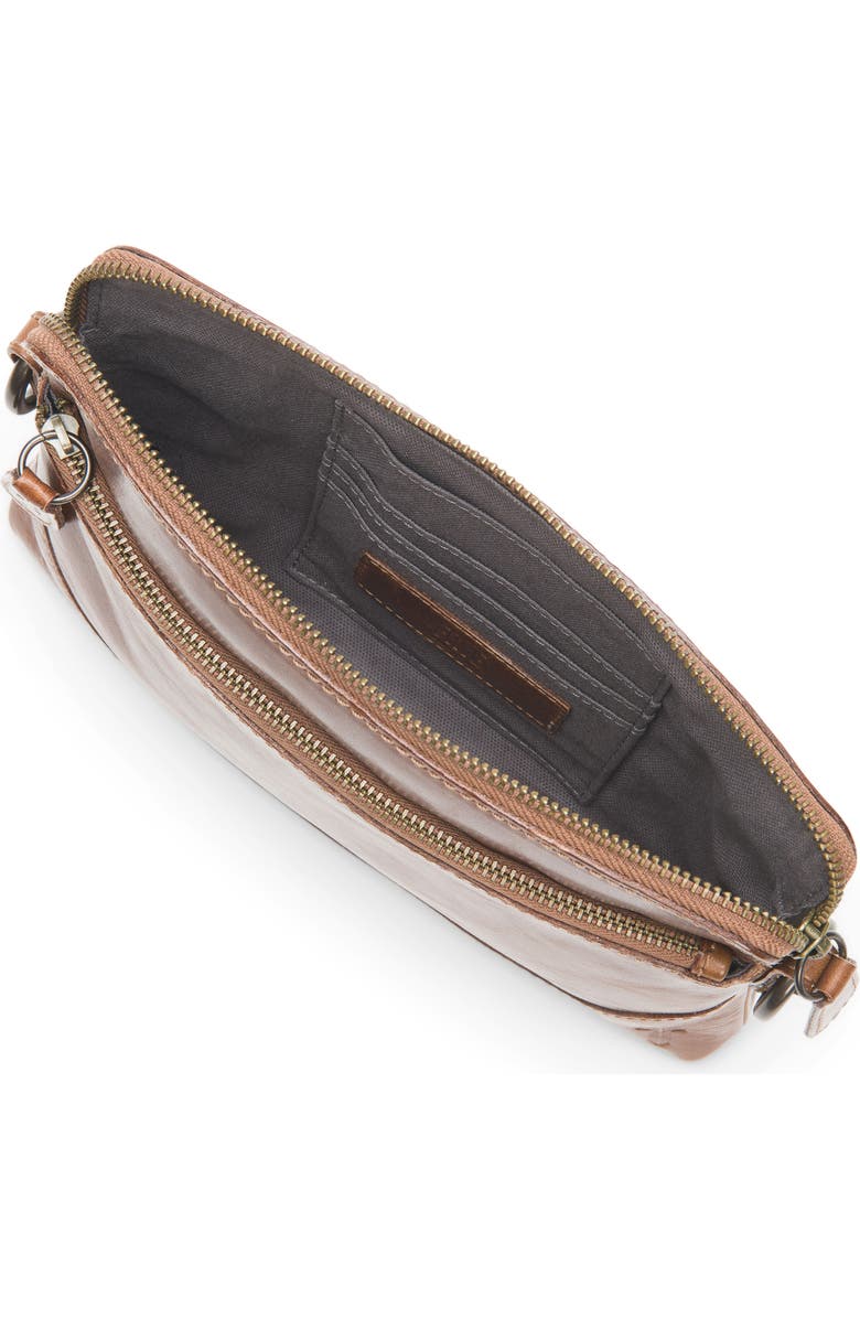 Frye Melissa Convertible Leather Wristlet, Alternate, color, Cognac