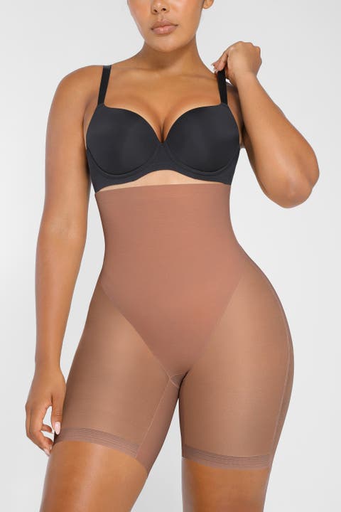 Mesh Smooth Tummy Control Butt-Lifting Shorts