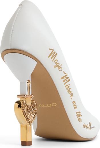 【ALDO x Disney】スノーホワイト スティレットパンプス★白雪姫 Disney x Aldo Snow Slipper Snow White Princess High Heel