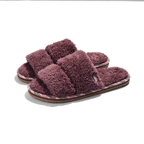 Womens Equinox Double Strap Slippers / House Shoes