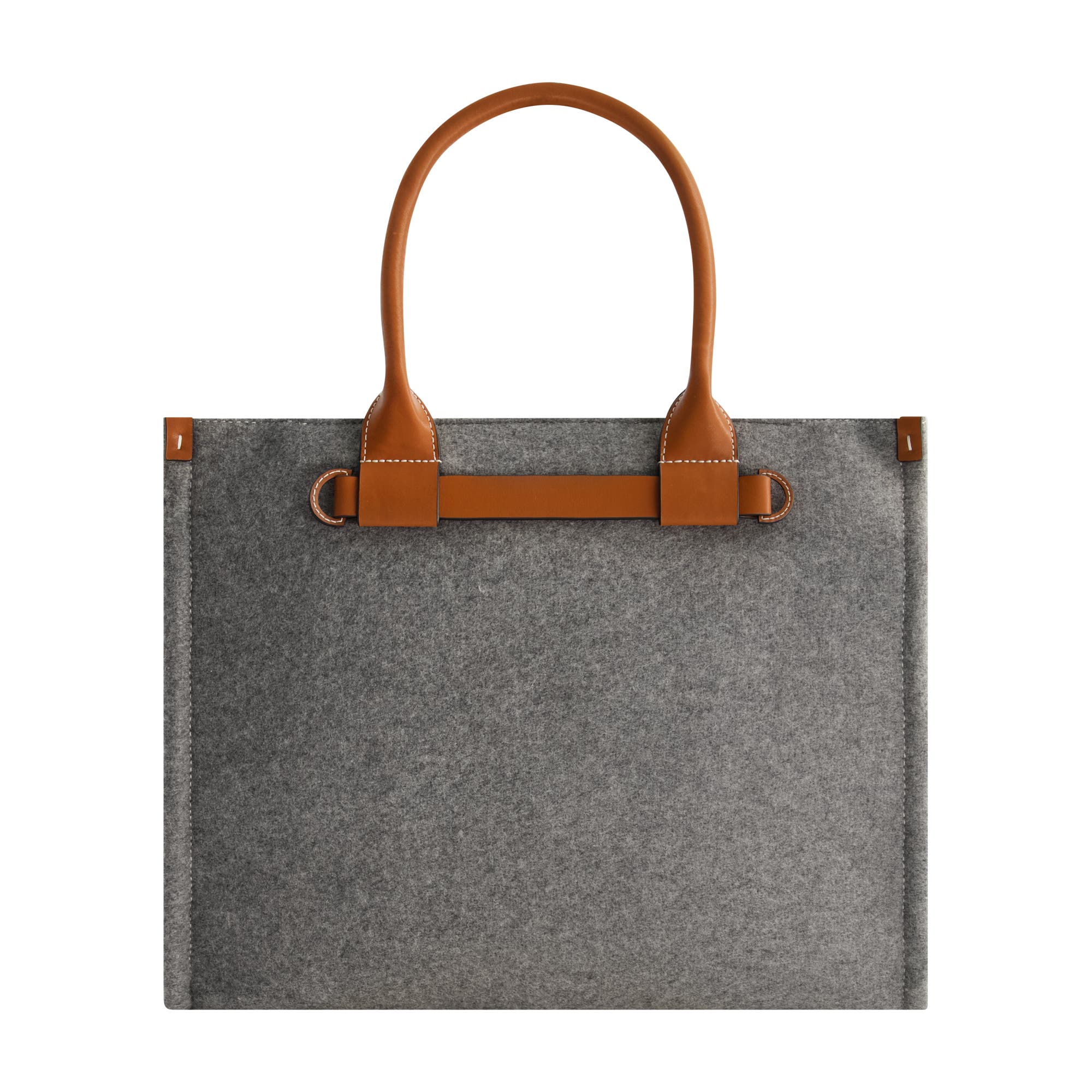 JASON WU Structured Felt Tote, Alternate, color, Grey