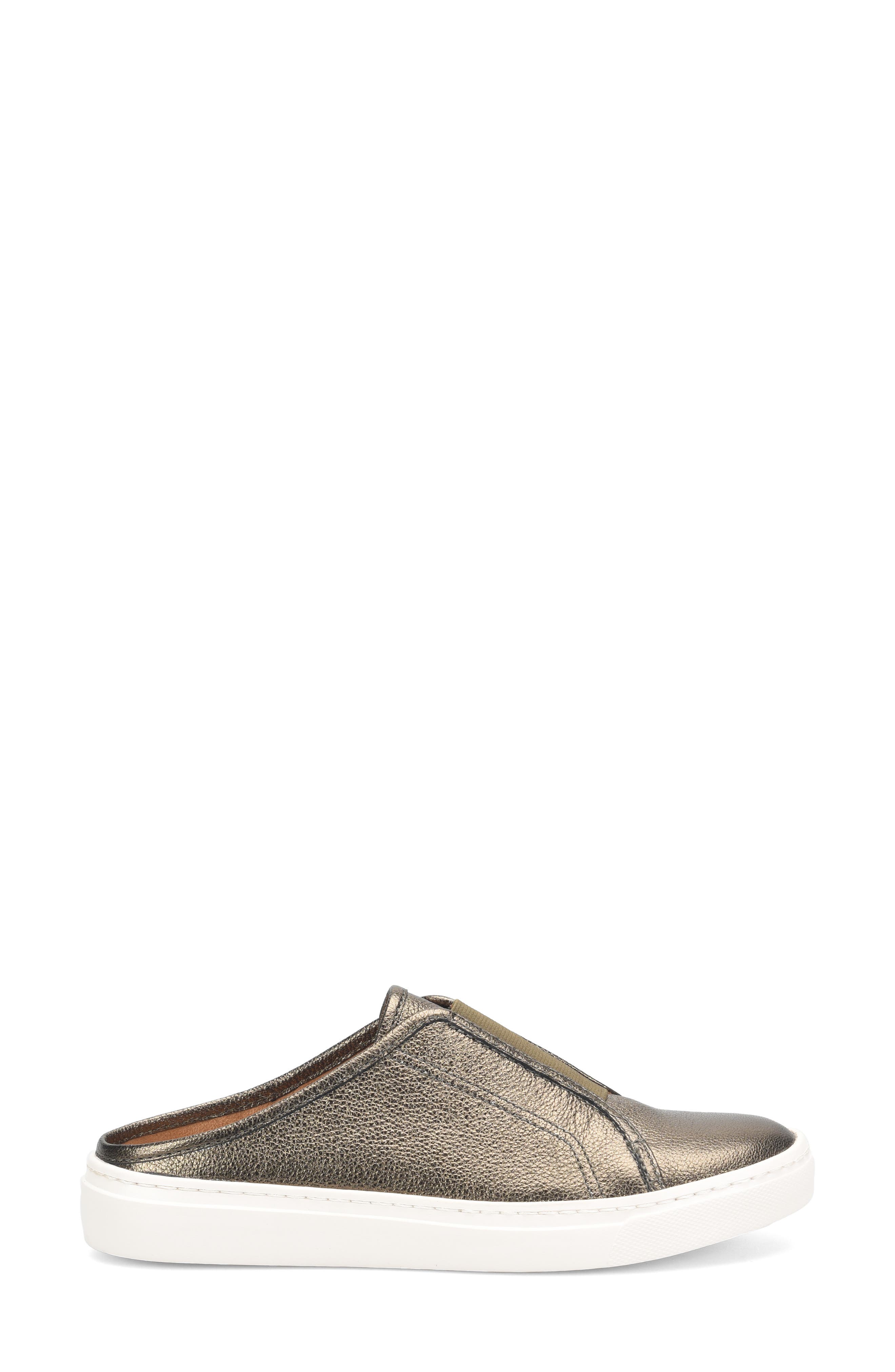 Tolah Sneaker Mule, Alternate, color, STEEL LEATHER