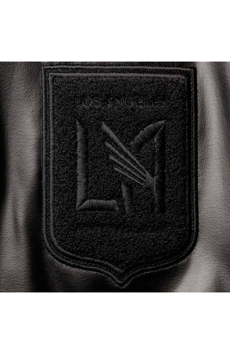 THE WILD COLLECTIVE Women's The Wild Collective Black LAFC Full-Snap Bomber Jacket, Alternate, color, 